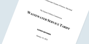 Wastewater Tariff